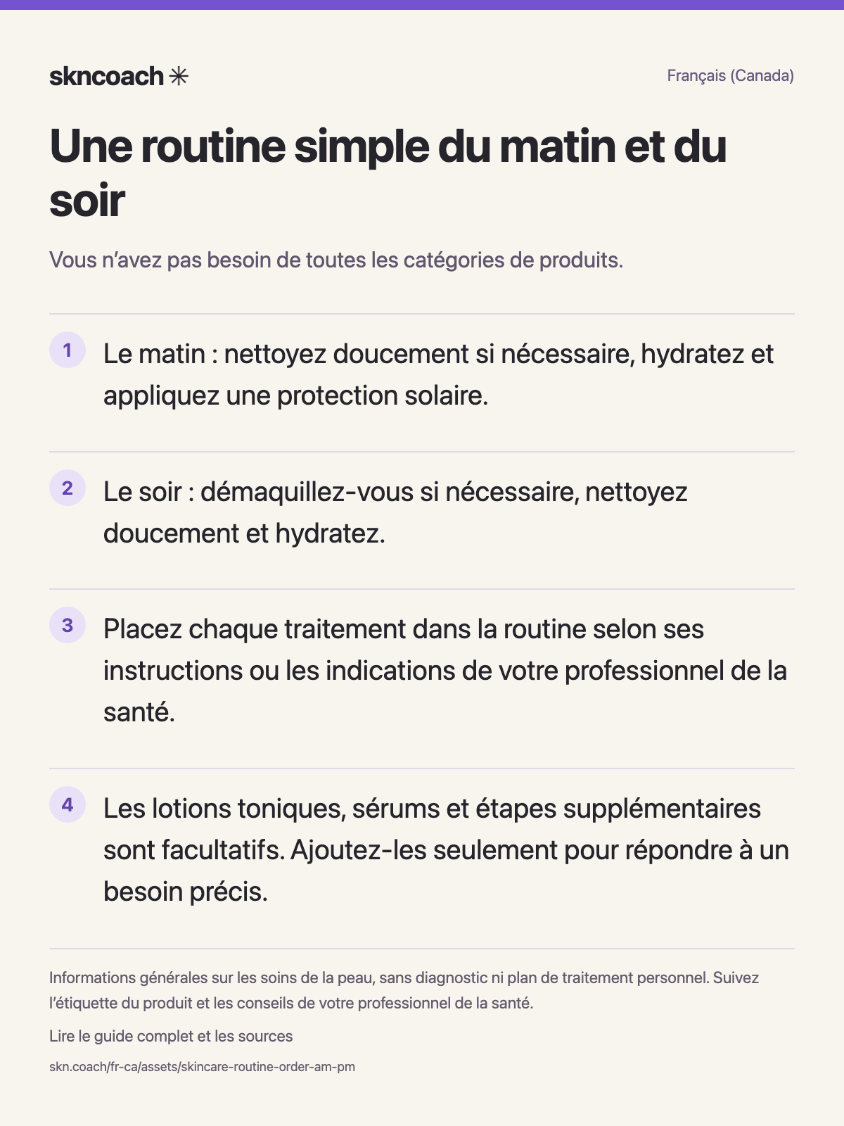 Infographie sur l’ordre des soins