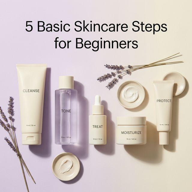 5 Basic Skincare Steps Every Beginner Needs
