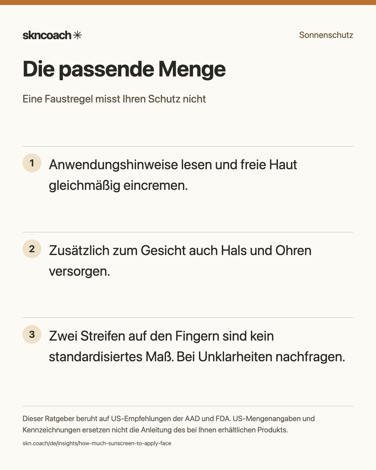 Die passende Menge
