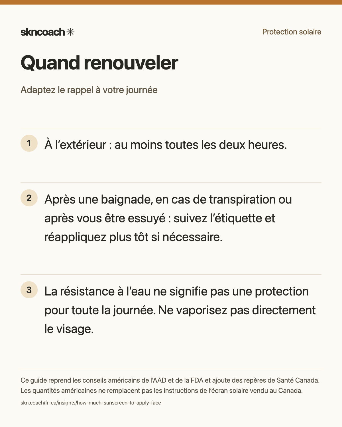 Quand renouveler
